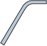 vandaglas doering - CurvePerform Deliz shop counters form_1 single curve